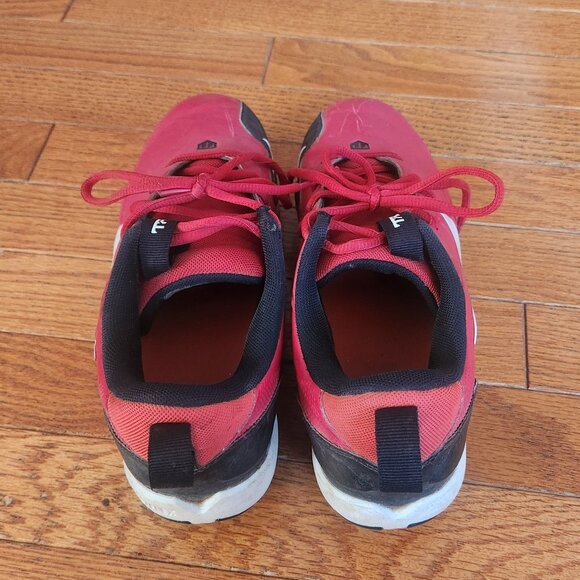 Nike Football Cleats Size 7 Red And Black - Picture 4 of 11